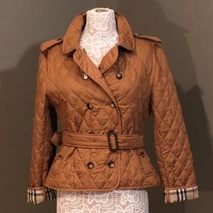 Burberry Diamond Quilted Jacket Authentic